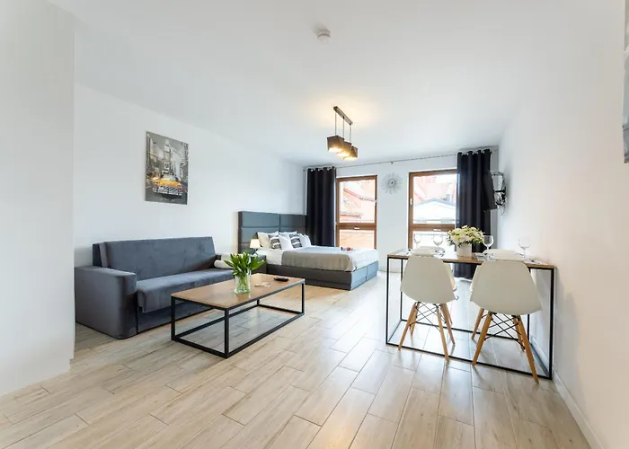 Baltyckie - Grand Baltic - Wifi, Klimatyzacja, Sala Zabaw, Taras Wypoczynkowy, Centrum Ustki Апарт-отель