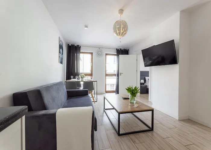 Апарт-отель Baltyckie - Grand Baltic - Wifi, Klimatyzacja, Sala Zabaw, Taras Wypoczynkowy, Centrum Ustki 3*