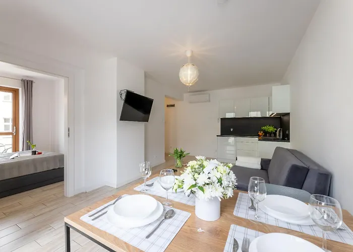 Апарт-отель Baltyckie - Grand Baltic - Wifi, Klimatyzacja, Sala Zabaw, Taras Wypoczynkowy, Centrum Ustki Устка