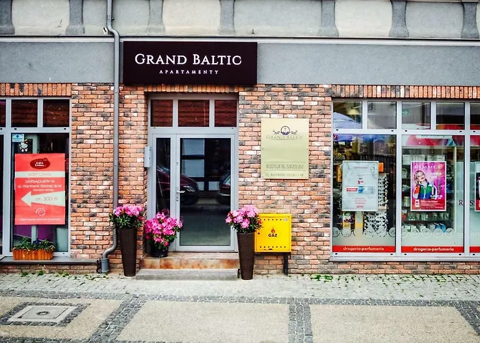 Baltyckie - Grand Baltic - Wifi, Klimatyzacja, Sala Zabaw, Taras Wypoczynkowy, Centrum Ustki Апарт-отель Устка